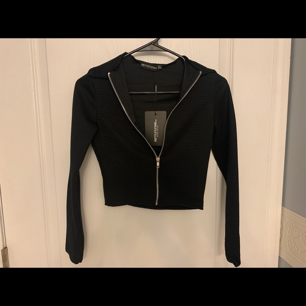 PLL Ribbed Zip-up
